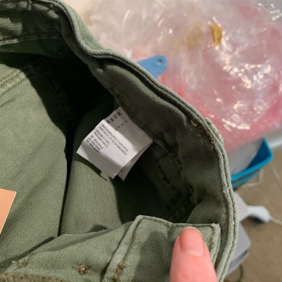 NWT American Eagle Green Cargo Skirt - Picture 6 of 7